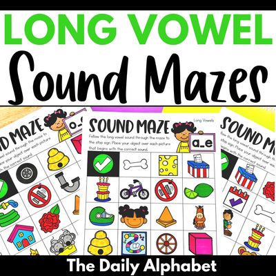 Long Vowel CVCE Sound Maze