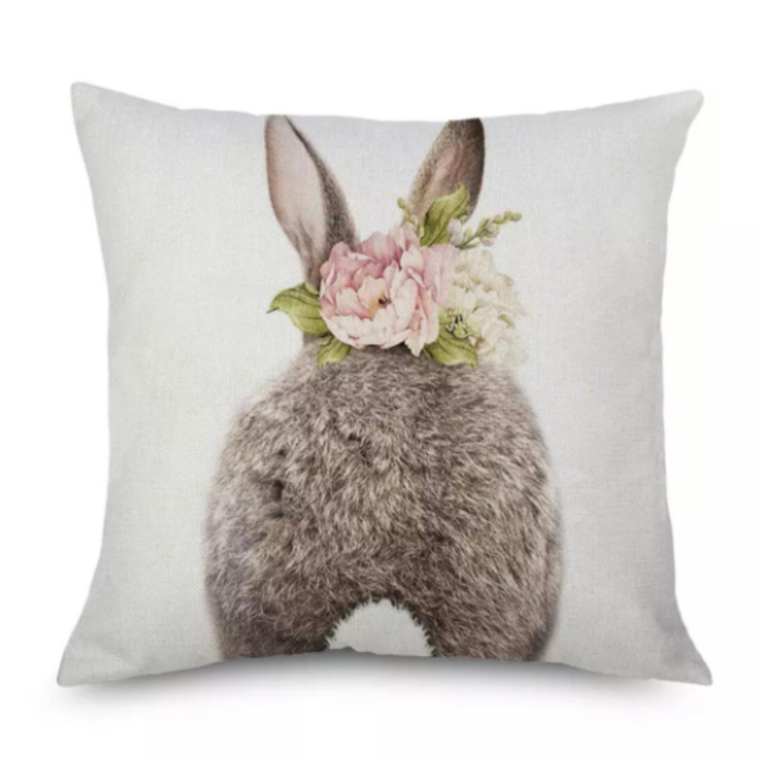 Spring throw pillow cover - 18x18 inch