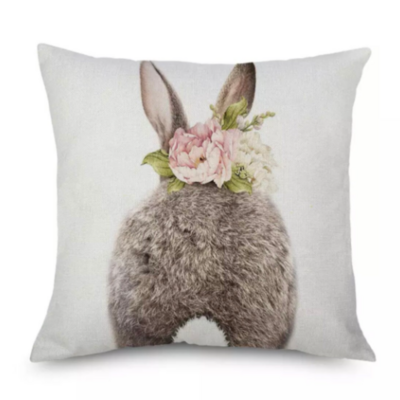 Spring throw pillow cover - 18x18 inch