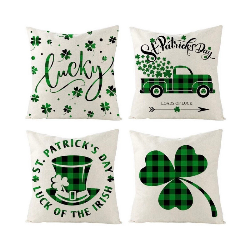 St. Patrick’s Day - Throw Pillow Covers Set 4