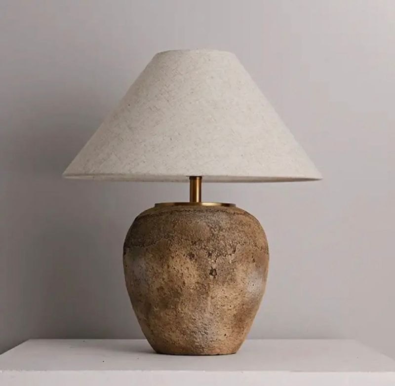 Ceramic Lamp - Clay