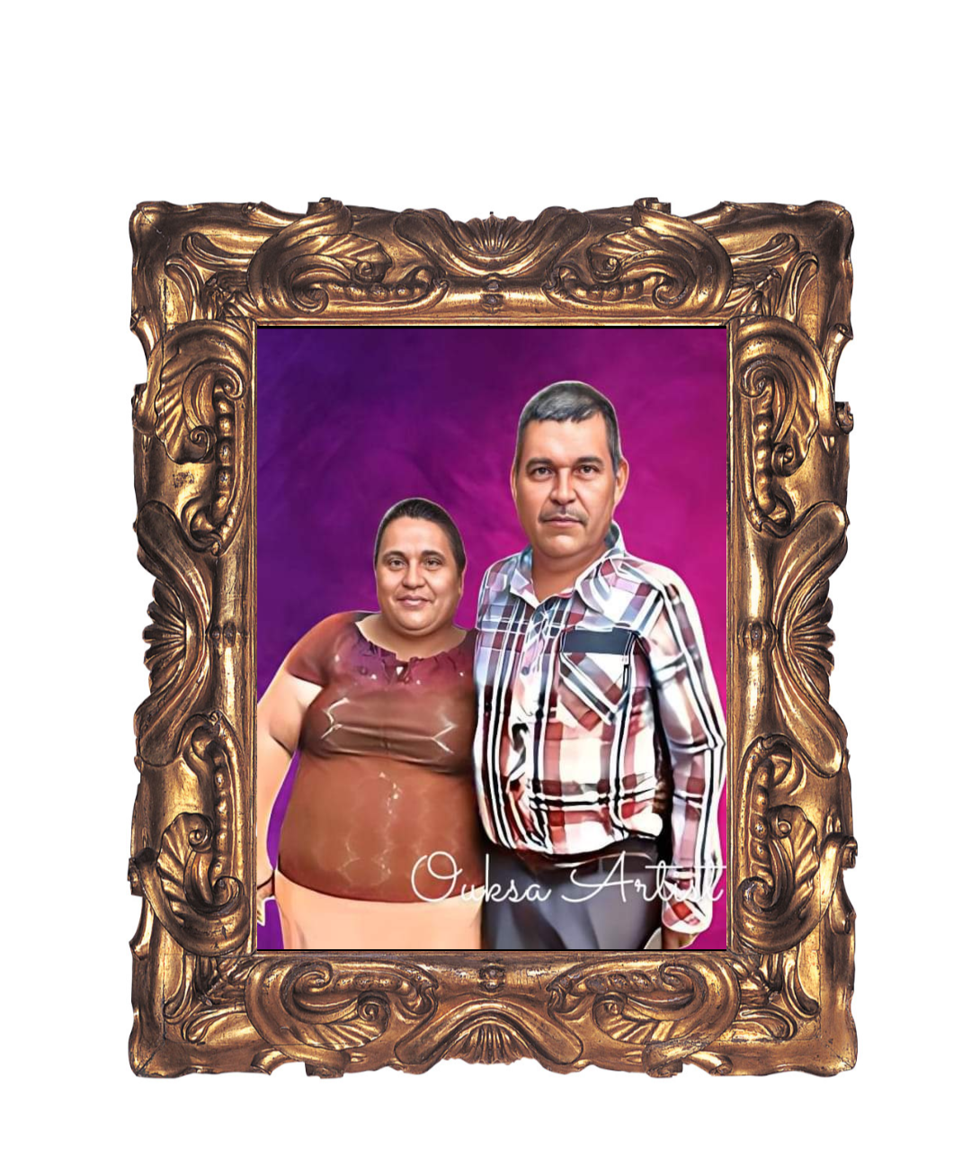 Turn your personalized into a beautiful painting or drawing for every room decor