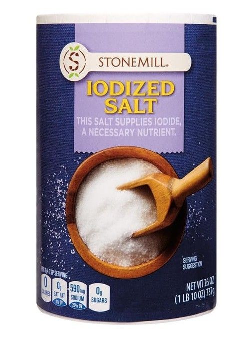 24 Set of Stonemill Iodized Salt