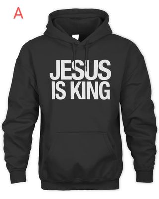 Official Jesus Is King Hoodie unisex hoodie