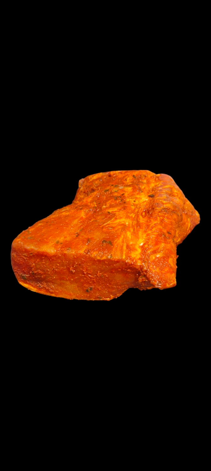 Cinta de cerdo adobada 10,99 €/Kg.