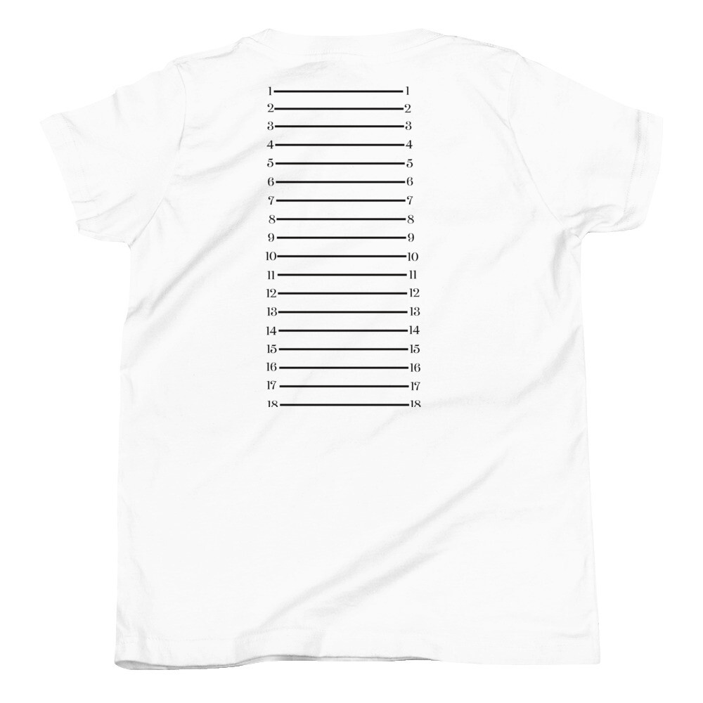 NaturallyHer Inc. Youth Natural Hair Length Check Tee