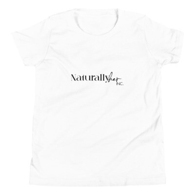 NaturallyHer Inc. Youth Natural Hair Length Check Tee