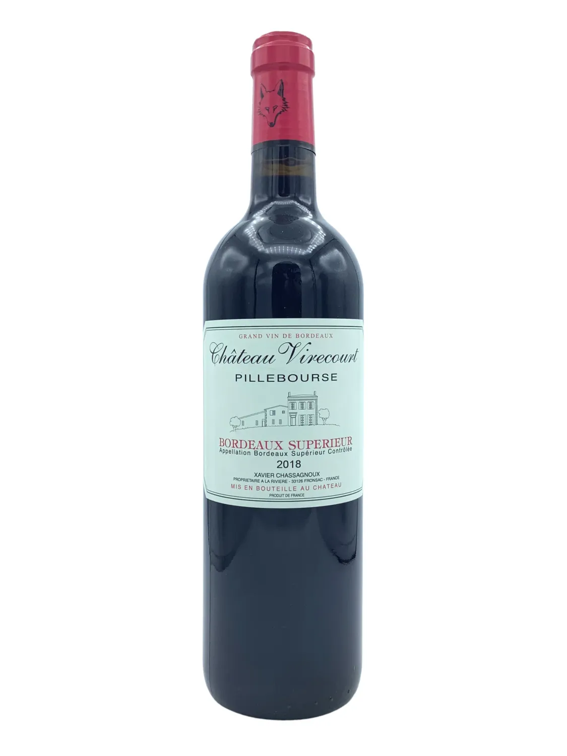 Chateau Virecourt, Pillebourse Bordeaux Blend, Bordeaux France