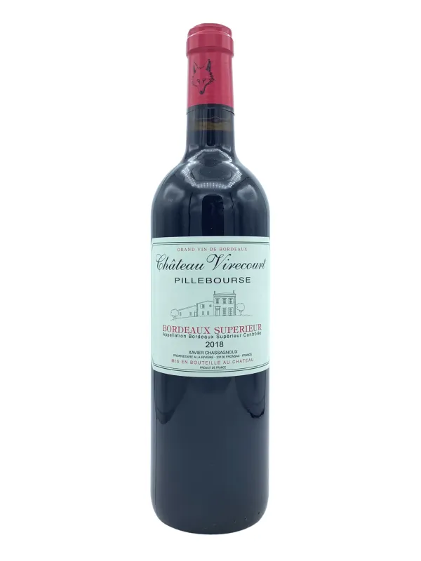 Chateau Virecourt, Pillebourse Bordeaux Blend, Bordeaux France