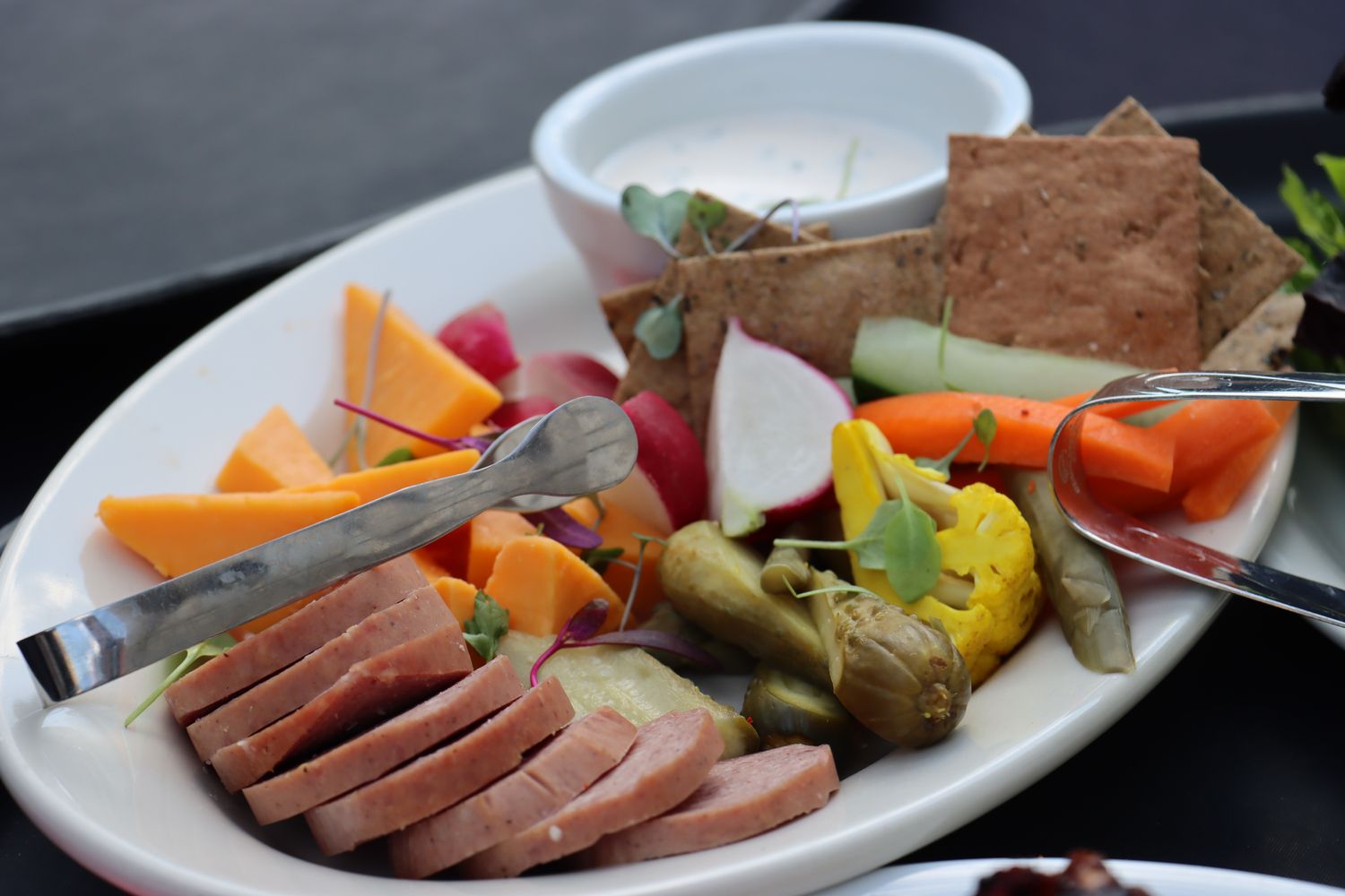 Cheese and Charcuterie Plate