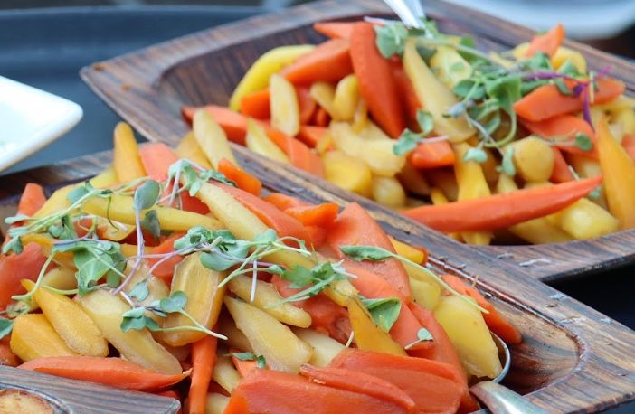 Glazed Rainbow Carrots (gf, v)