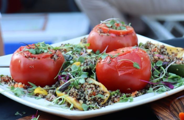 Stuffed Summer Vegetables (gf, df, vg)