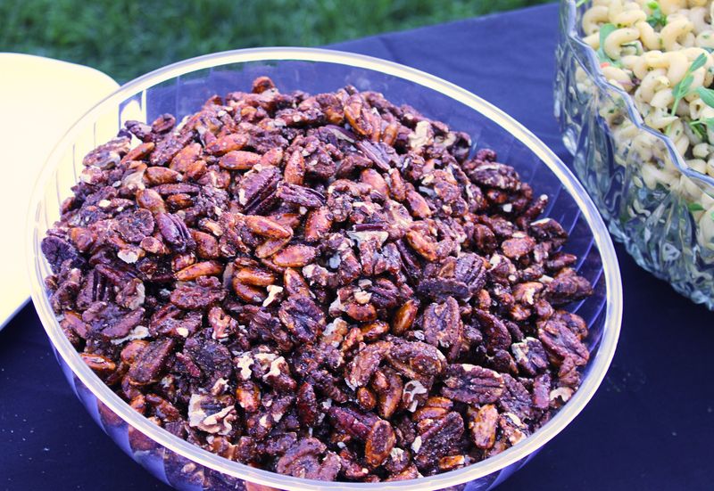 LAWN: Honey-Chili Roasted Nuts (gf)