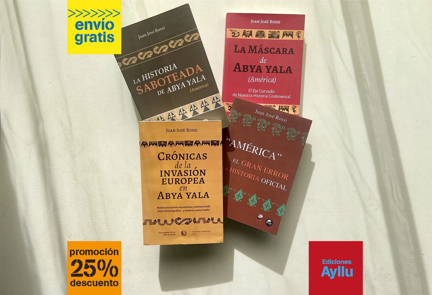 Combo 1. Cuatro títulos para re-pensar-juntos nuestra historia