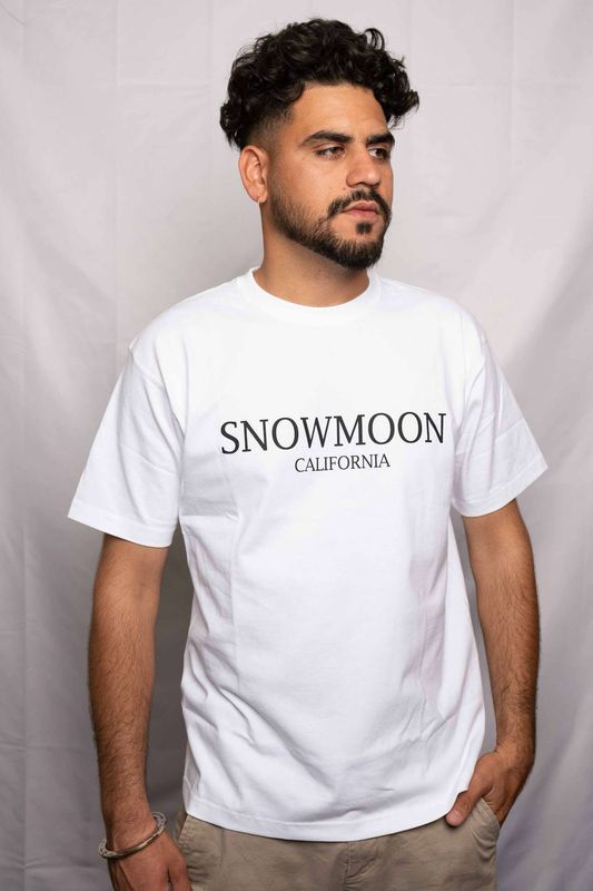 Snowmoon Oversized T-Shirt – White