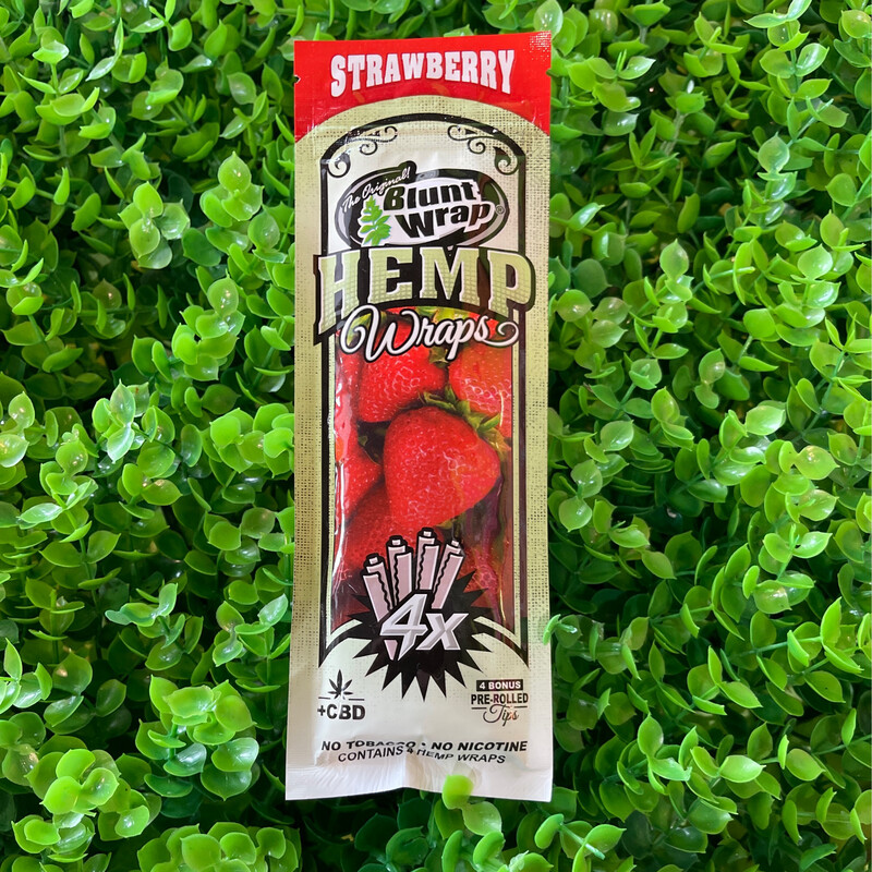 Blunt Wrap - Hemp Wraps - Strawberry