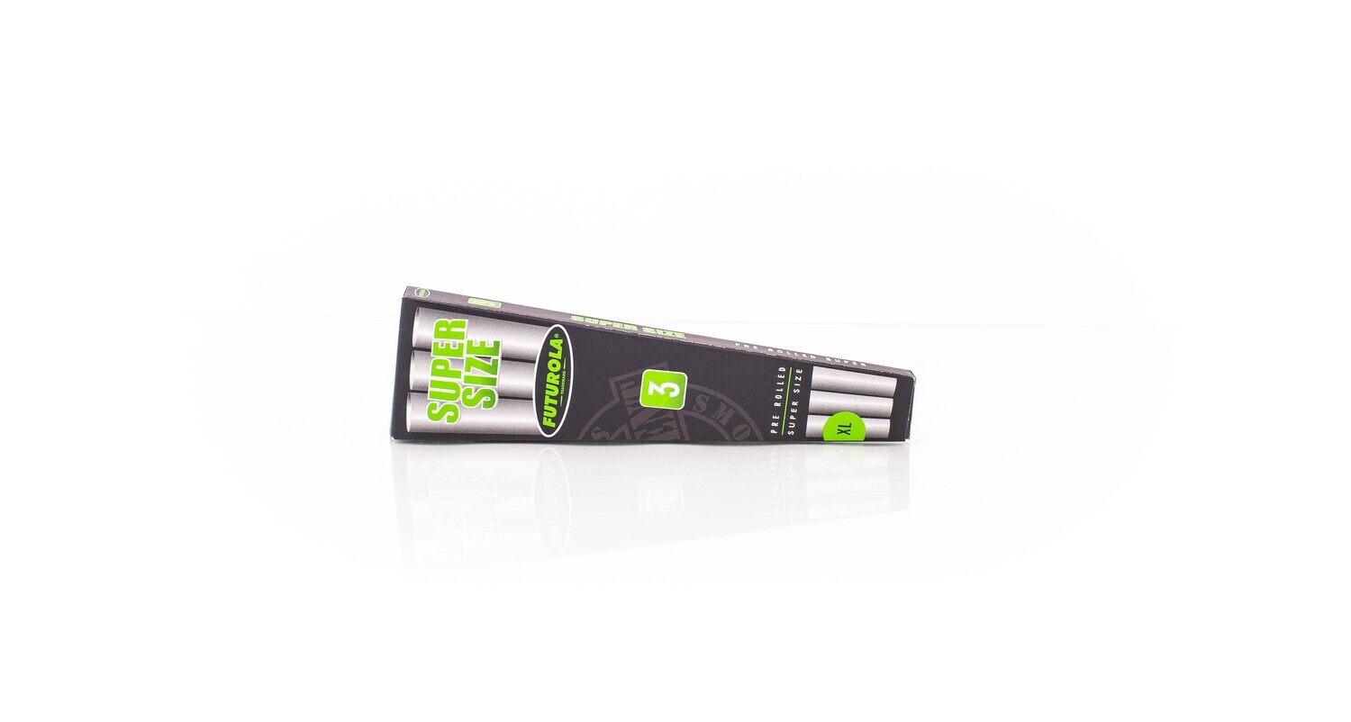 FUTUROLA WHITE CONE SUPER SIZE 3 UNITS