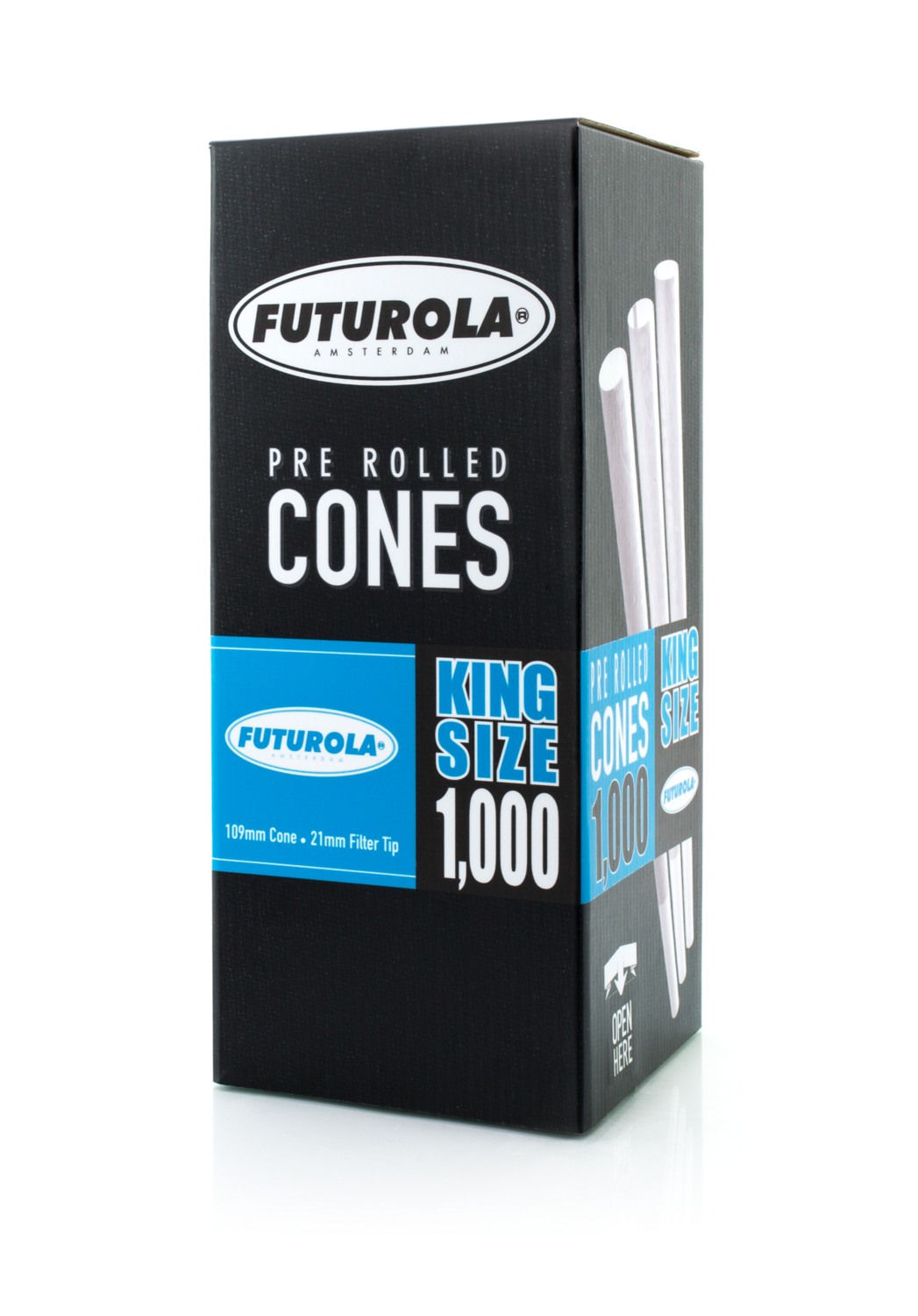 FUTUROLA WHITE CONE KING SIZE 1000 UNITS