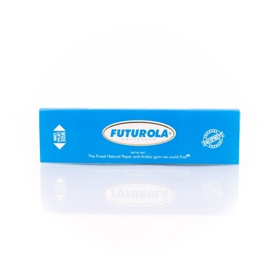 FUTUROLA WHITE PAPER BOOKS KING SIZE WIDE BLUE 50 UNITS