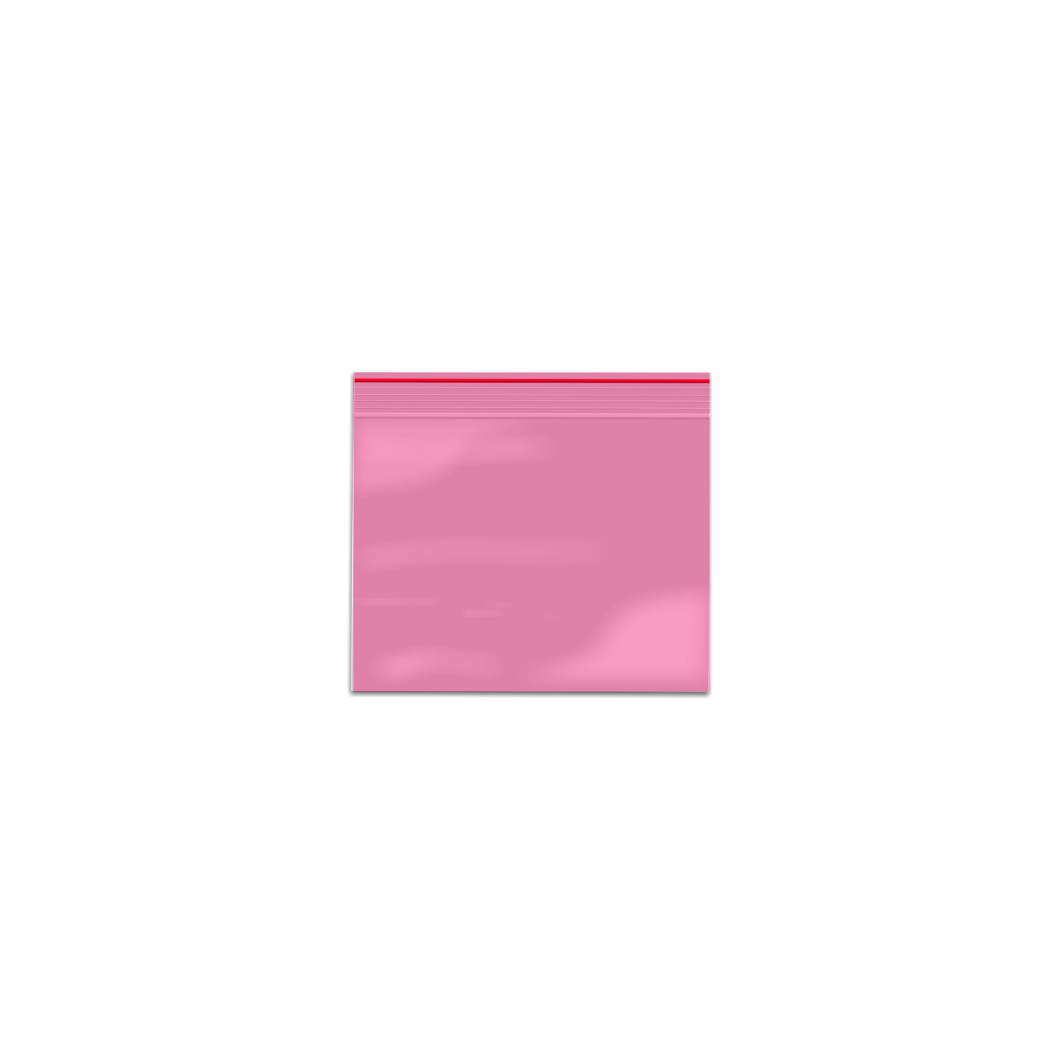 ZIP 80 X 60 X 0.09 ALL PINK 100 UNITS