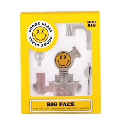 GOODYGLASS-BIG FACE MINI RIG KIT 4-PIECES