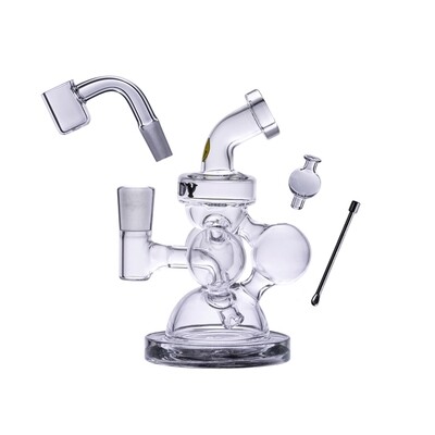 GOODY GLASS - GOODY ATOM MINI RIG KIT translucid