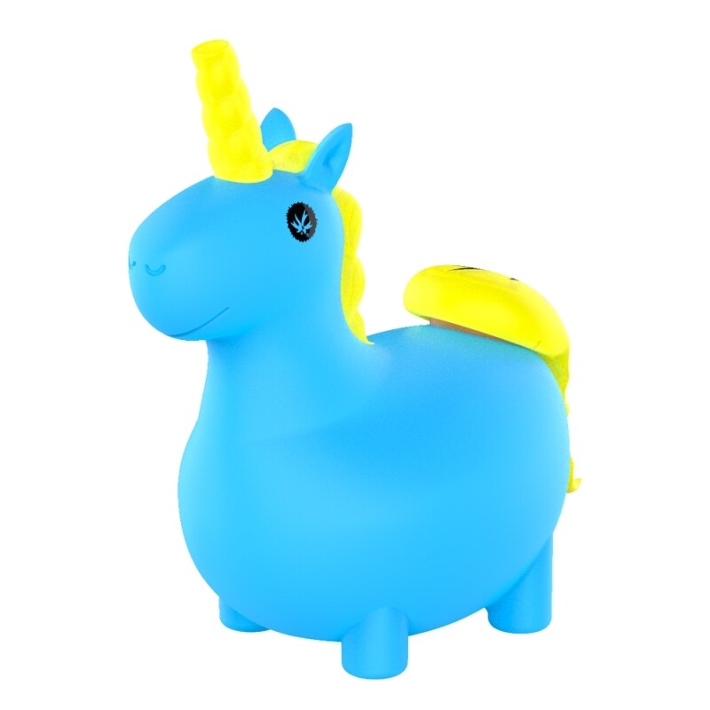 PIPE/BONG UNIKORN (HIKEA) BLUE