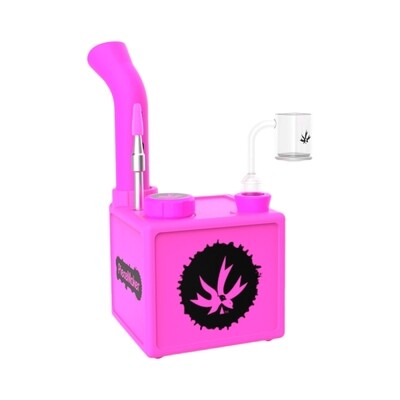 KUBE PIPE/BONG (VARIOUS COLORS)