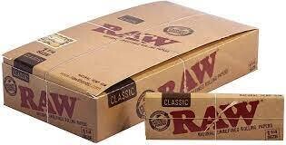 RAW PAPEL BOX 1 1/4 CLASSIC 24 UNITS