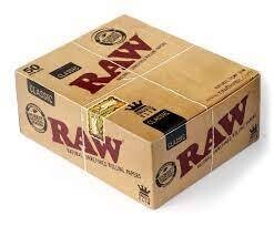 RAW KING SIZE SLIM CLASSIC 50 UNITS