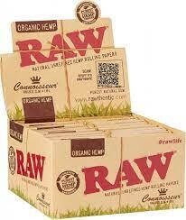 RAW CONNOISSEUR KING SIZE ORGANIC 24 UNITS