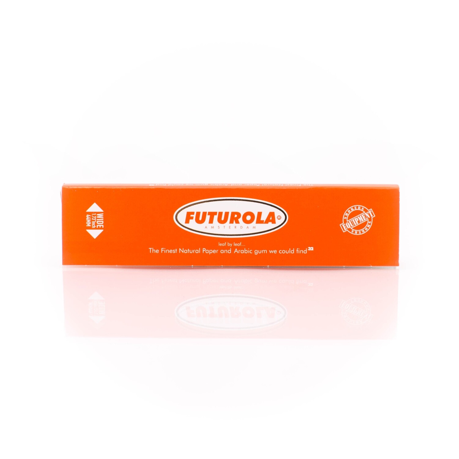 FUTUROLA LIBRITO DE PAPEL BLANCO KING SIZE SLIM NARANJA 1 UNIDAD