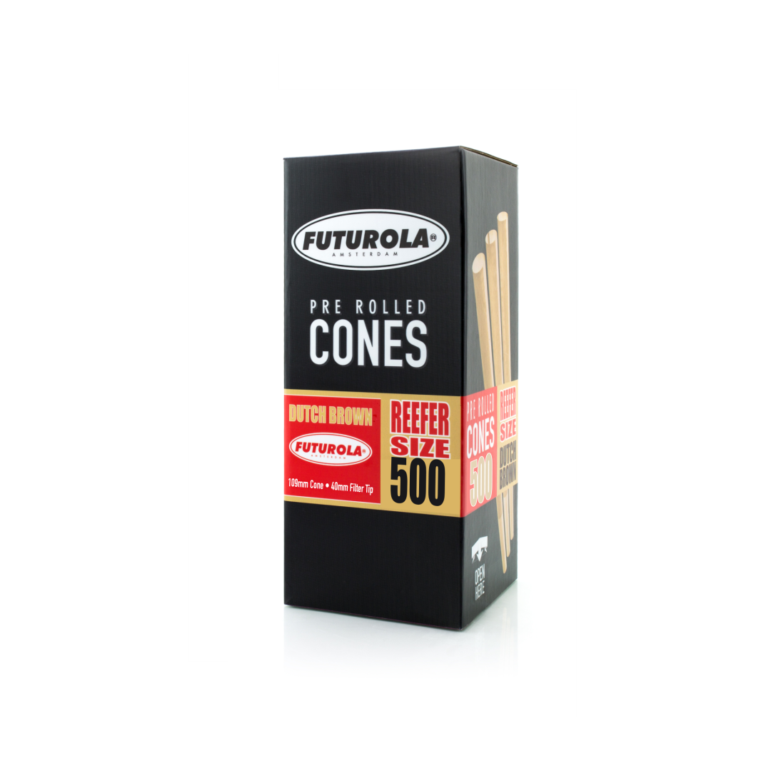FUTUROLA CONE DUTCH BROWN REEFER 500 UNITS
