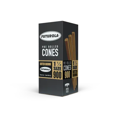 FUTUROLA CONO DUTCH BROWN  1 1/4 900 UNIDADES