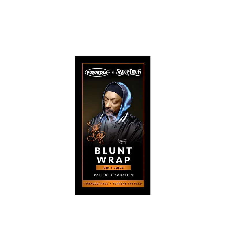 SNOOP DOGG GIN &amp; JUICE BLUNT WRAPS UNIT