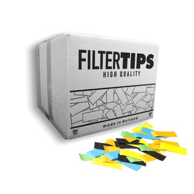 Colored Tips box FILTERTIPS FUTUROLA 