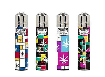 CLIPPER lighters in diferents designs