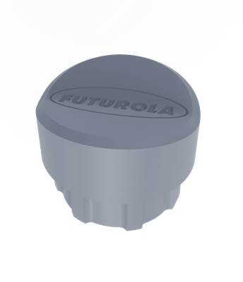 Cigarettes transport tube cap FUTUROLA GRAY