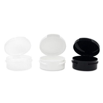 Sample Jar with Airtight Lid for extracts  10 ml in assorted colors