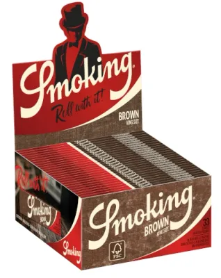 Rolling Paper SMOKING BROWN King Size 50 Booklets