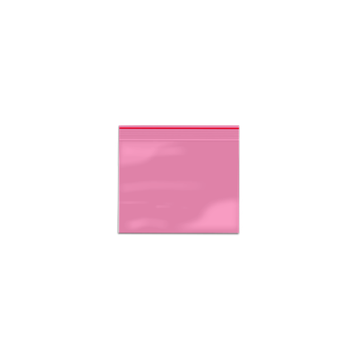 ZIP 80 X 60 X 0.09 ALL PINK 100 UNITS