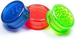 Acrylic grinder with diamonts in different colors