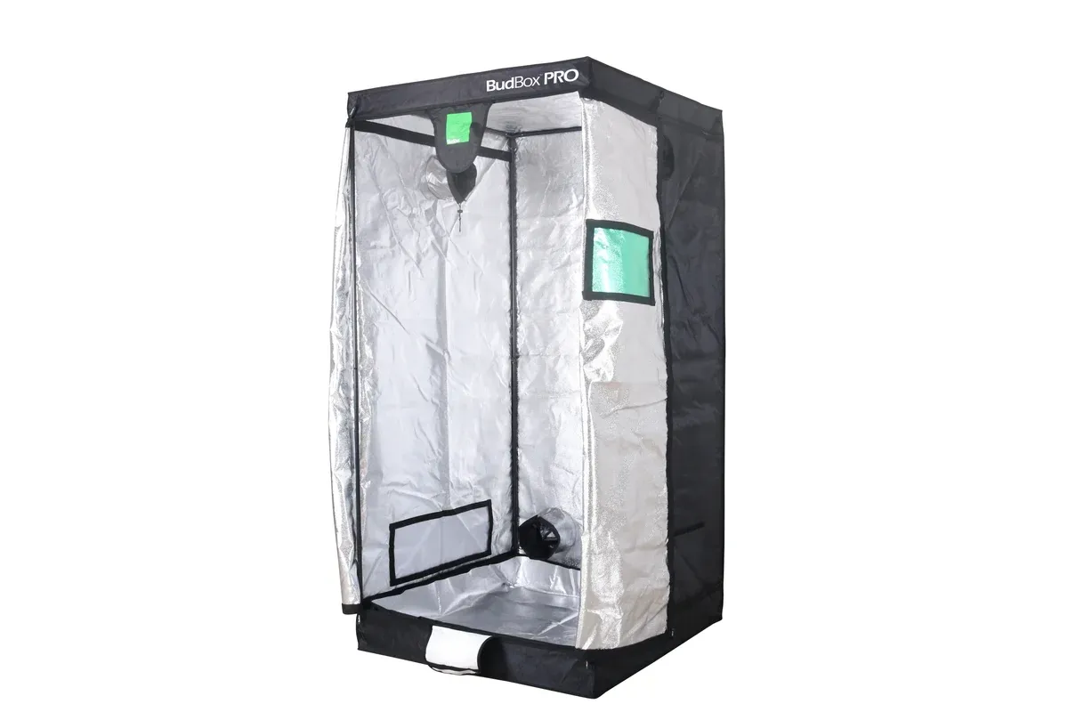 Bud Box Grow Tent 1 x 1 x 2 m Interior View