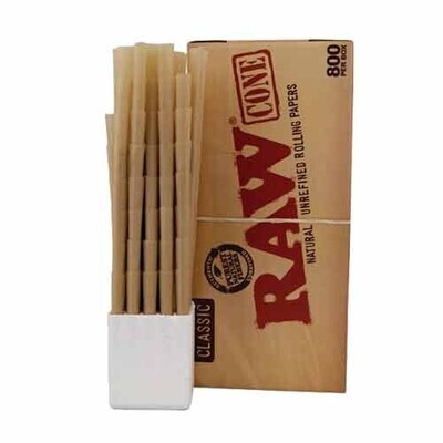 RAW pre-rolled CONE 109 mm 800 UNITS