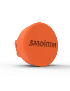 SMOKUM orange color transport tube cap for cones and pre-rolled cigarettes