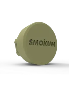 SMOKUM military green color transport tube cap for cones and pre-rolled cigarettes