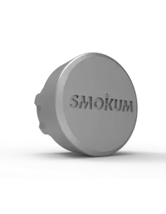SMOKUM gray color transport tube cap for cones and pre-rolled cigarettes