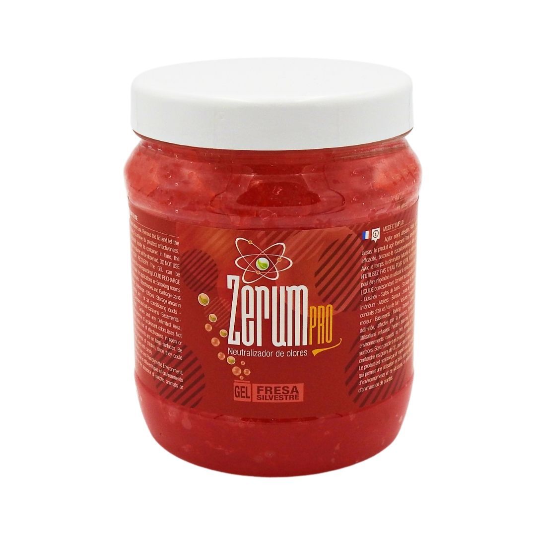 ZERUMPRO GEL ODOR NEUTRALIZER FRESA SILVESTRE 900 g.