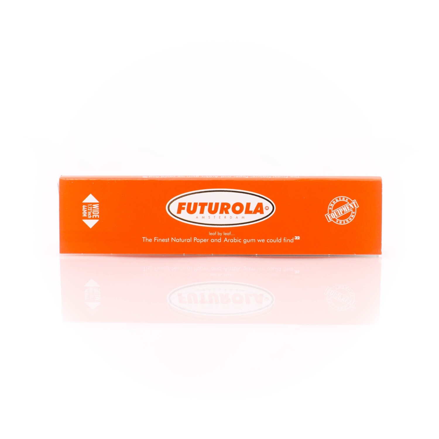 FUTUROLA Rolling Paper WHITE King Size Booklet Wide Orange