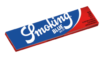 ROLLING PAPER BOOKLET SMOKING BLUE KING SIZE 1 BOOKLET 33 HOJAS